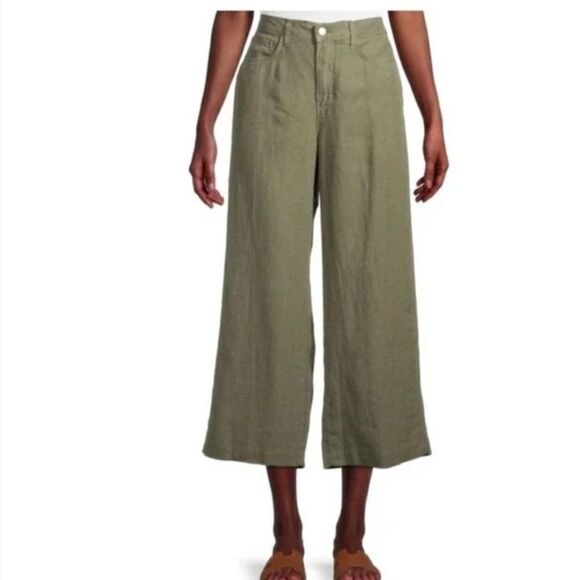 L'AGENCE Olive Wide Leg Pants - Picture 1 of 13